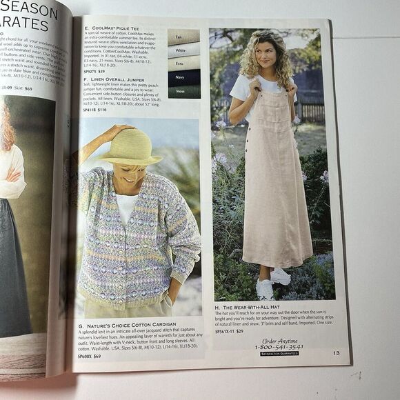 Mays Pond By Orvis Catalog Spring 1999 Vintage Fashion Gifts accessories - Picture 5 of 5